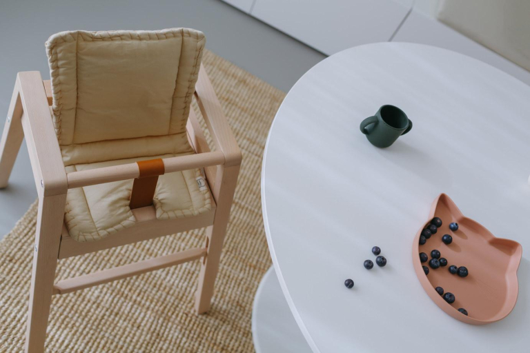Nofred Robot High Chair kinderstoel grijs
