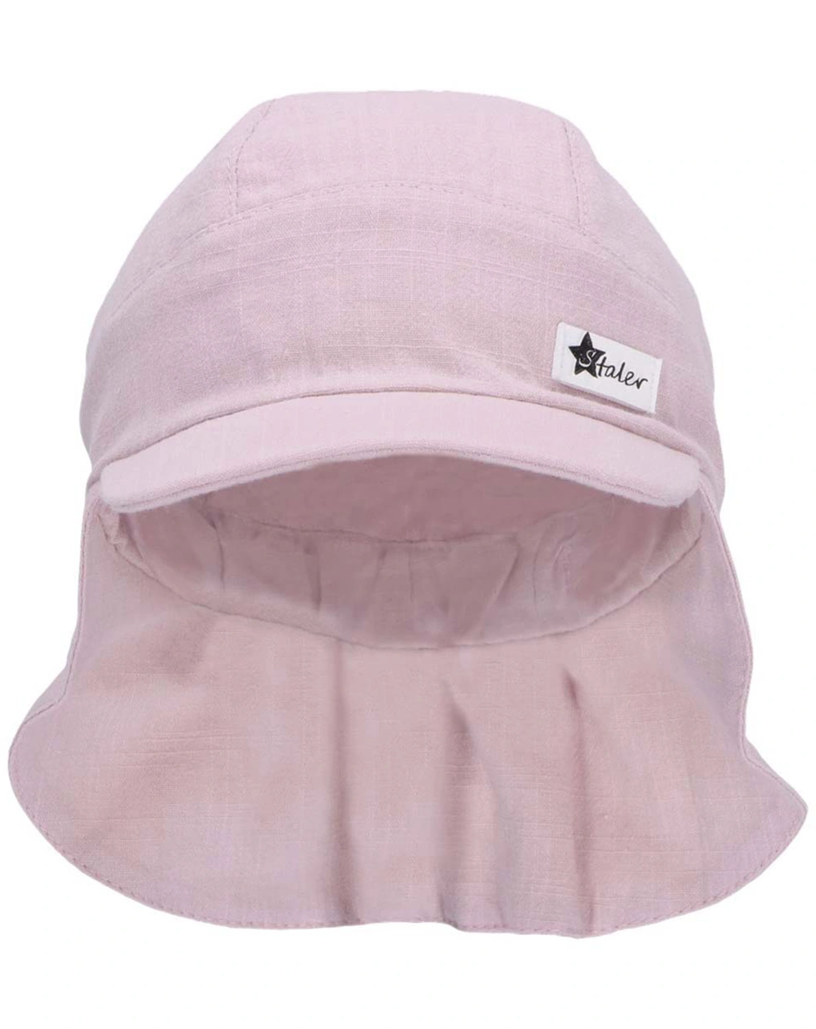 Schirmmütze COTTON mit Nackenschutz in perlrosa