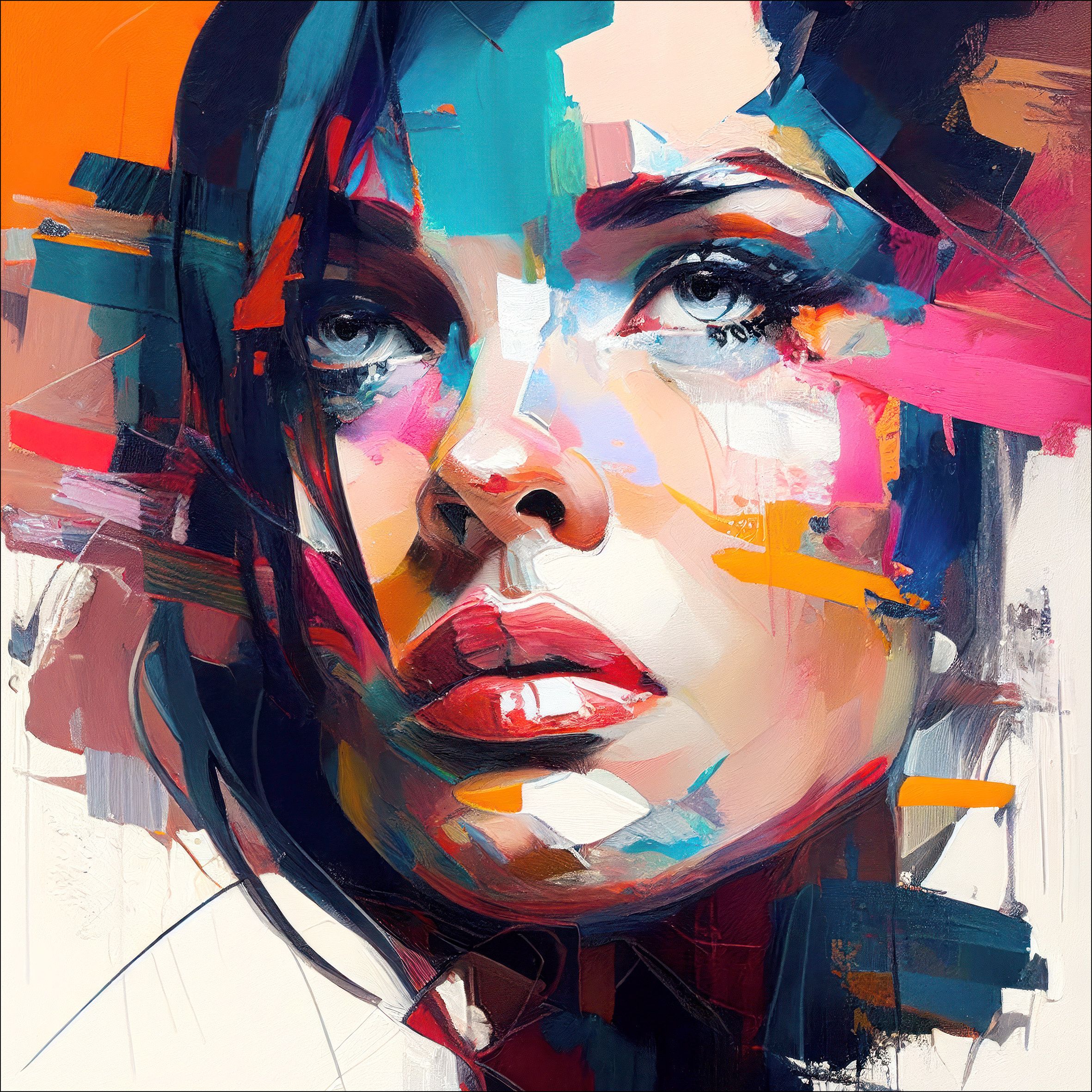 Glasbild