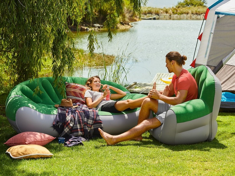 Opblaasbare campingbank