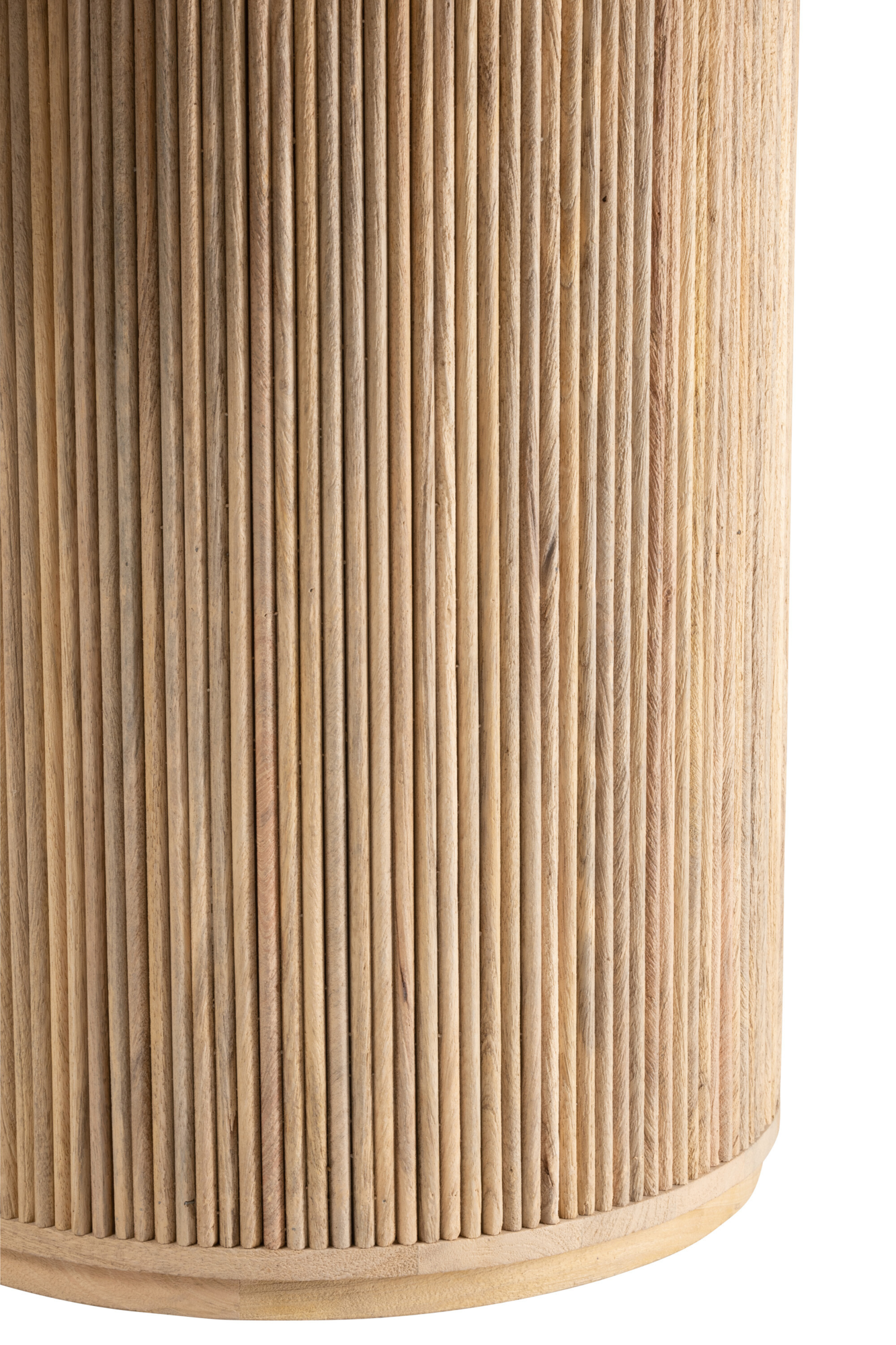 Eettafel Vincent mangohout Ø120 cm naturel