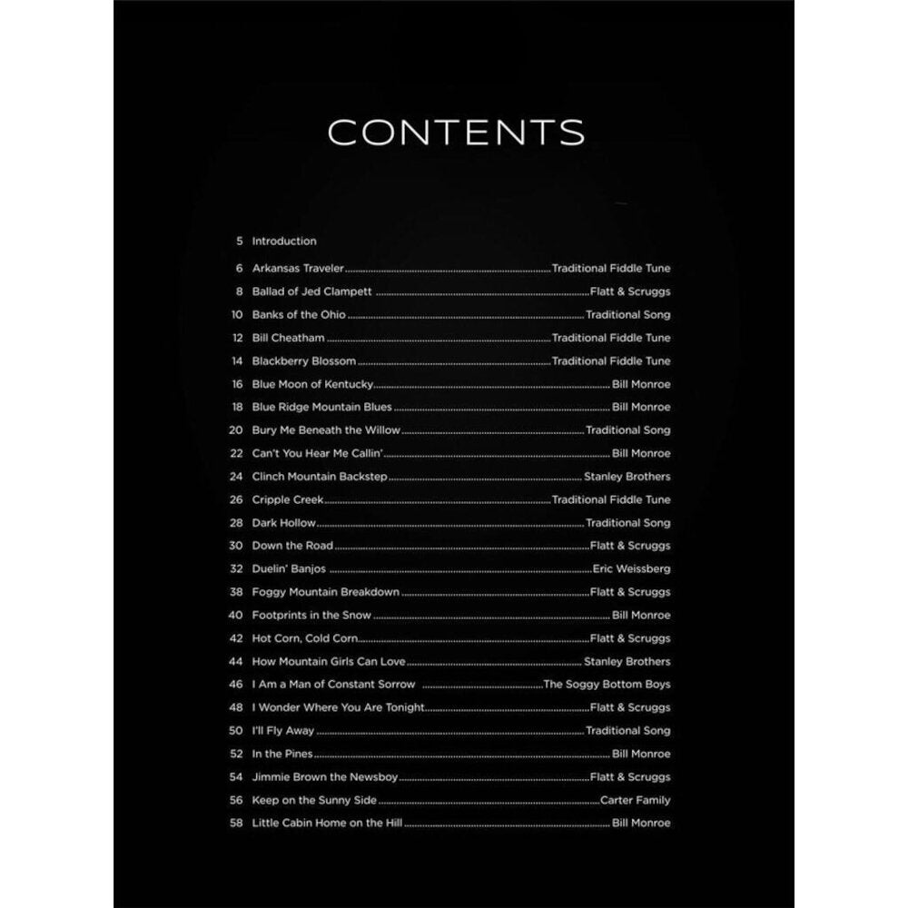 Hal Leonard First 50 Bluegrass Solos You Should Play on Guitar