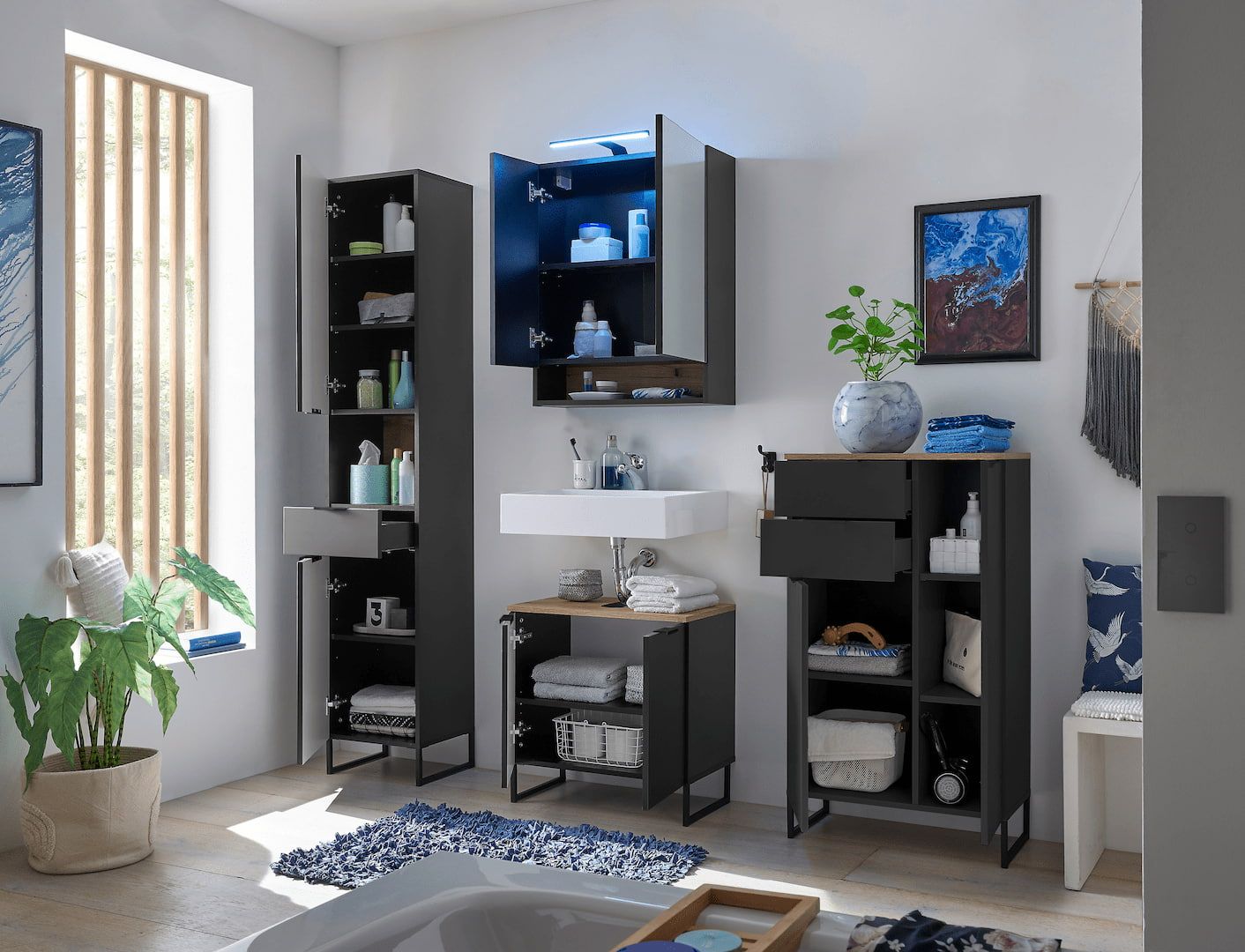 Waschbeckenunterschrank Denver