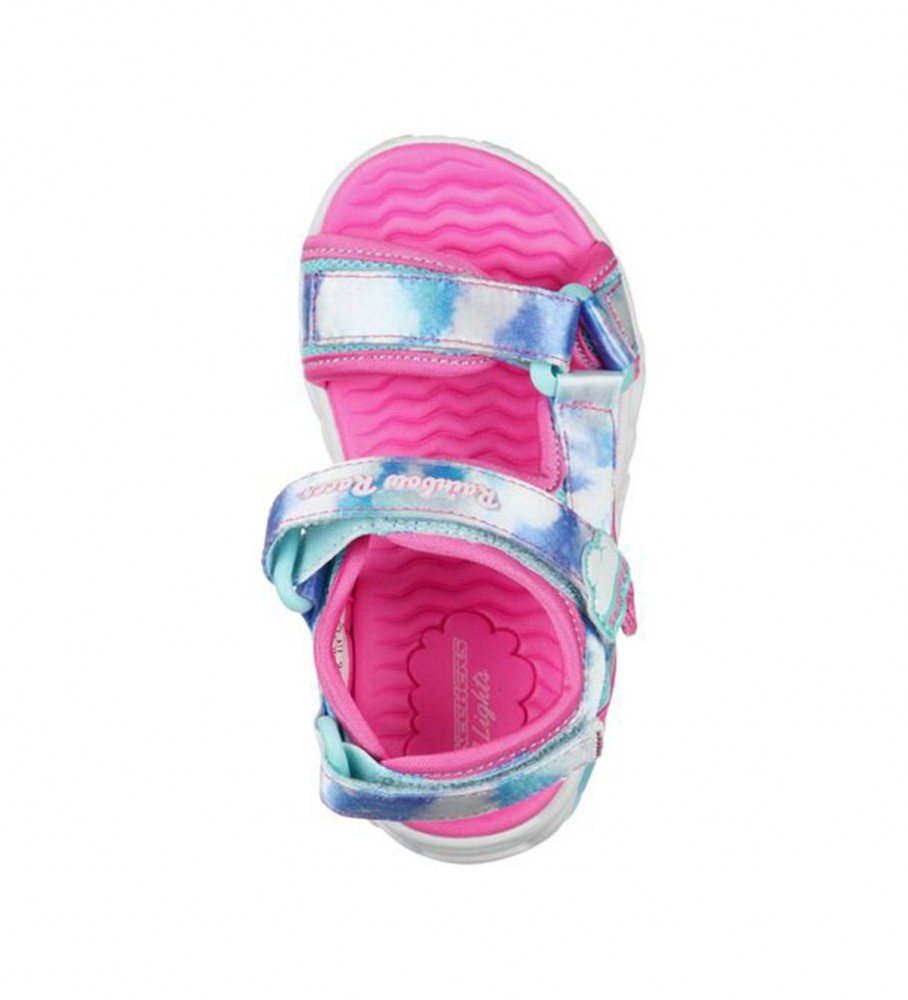 Skechers Sandalias Rainbow Racer rosa