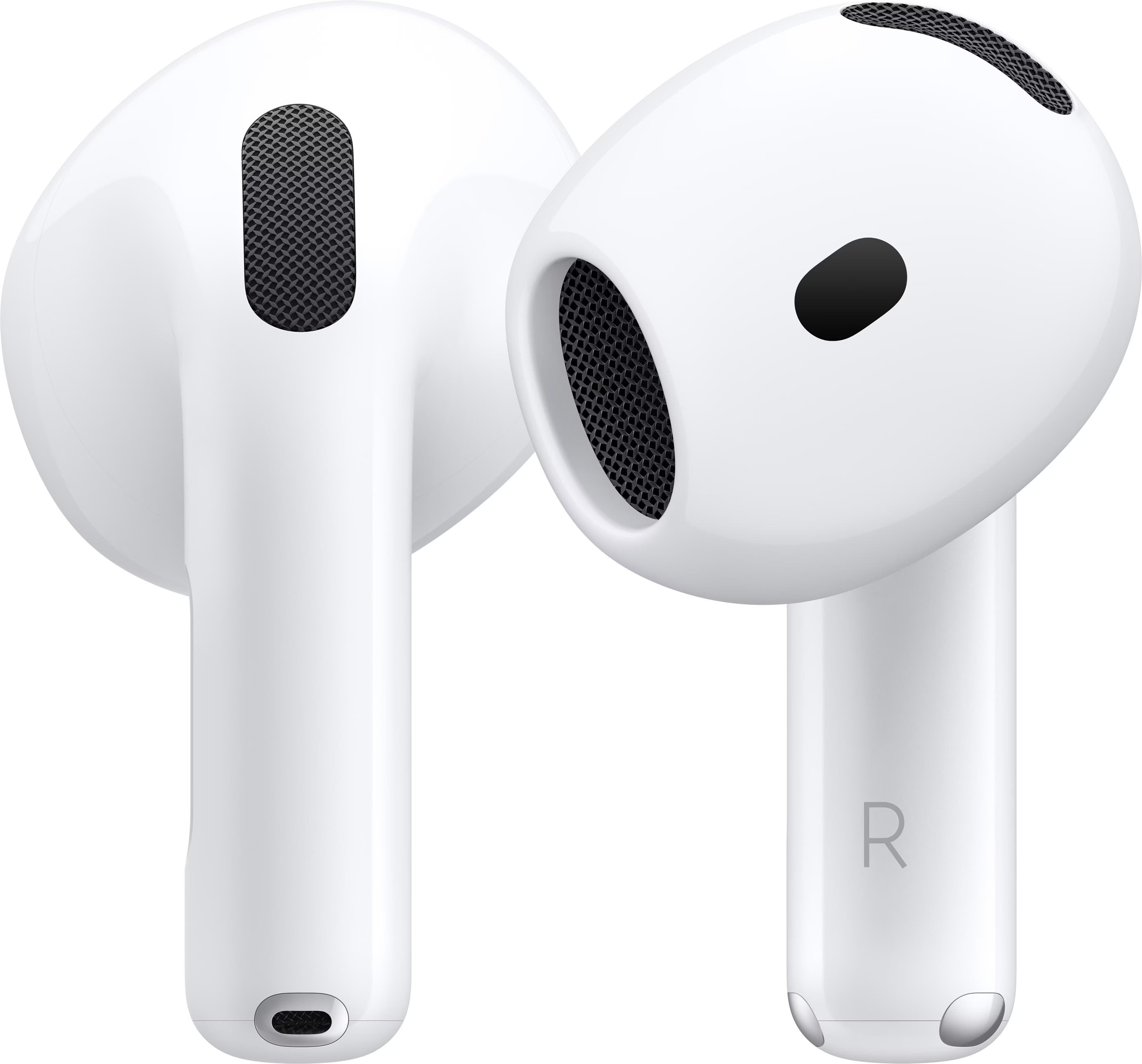 AirPods (4. Generation) ANC Kabellose Bluetooth Kopfhörer Headset mit USB-C Ladecase (MXP93ZM/A) - Weiss