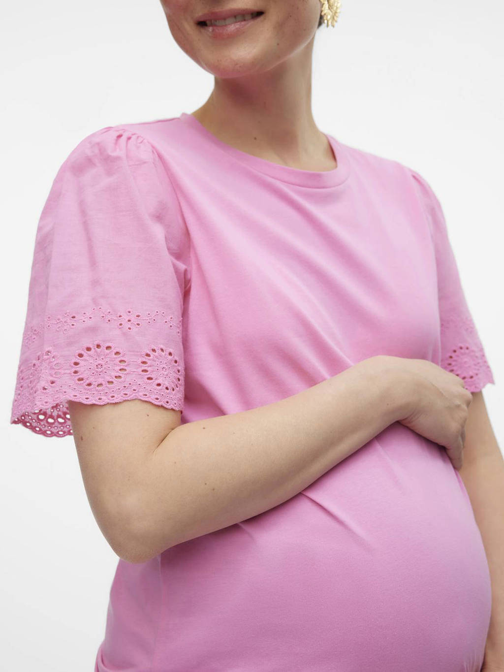 VERO MODA MATERNITY zwangerschapsblouse VMMEMILY roze