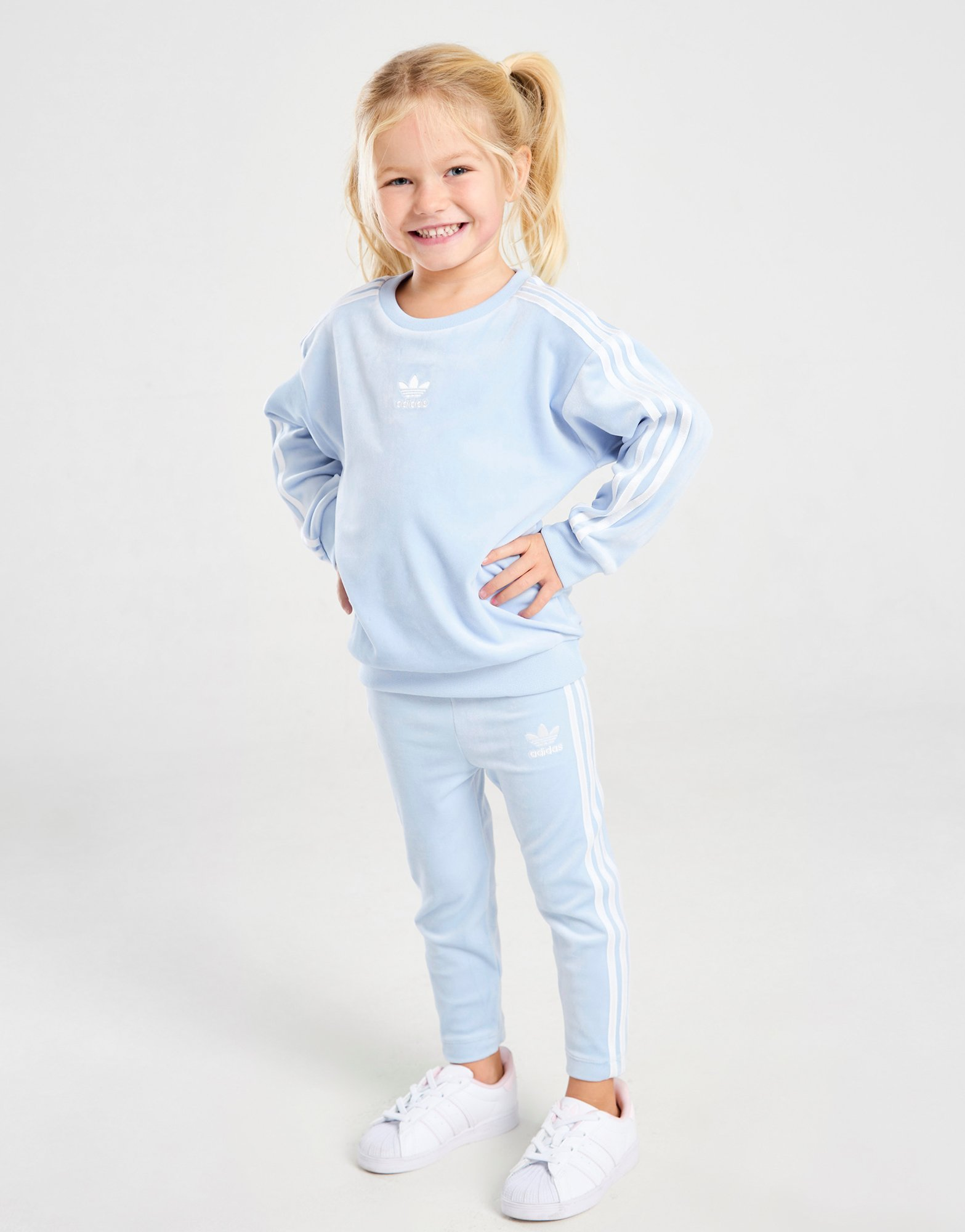 adidas Originals Ensemble de survêtement Velours Bébé