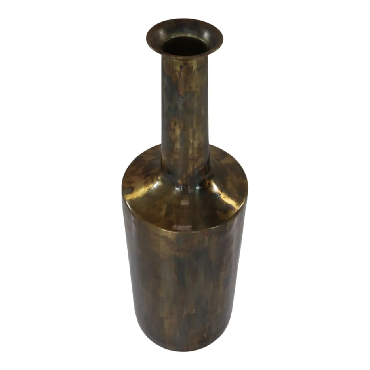 Q Collection HSM Collection Vase Bergamo - Métal Doré 75 cm