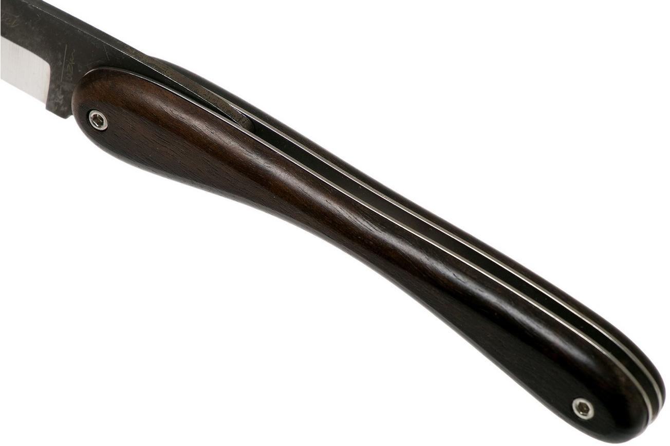 Laguiole en Aubrac Couteau d’ici L0511EBU/LNRB1 Ebony Carbon zakmes