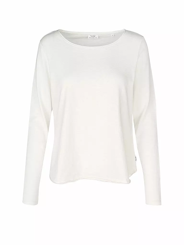 MARC O' POLO DENIM Langarmshirt  weiss