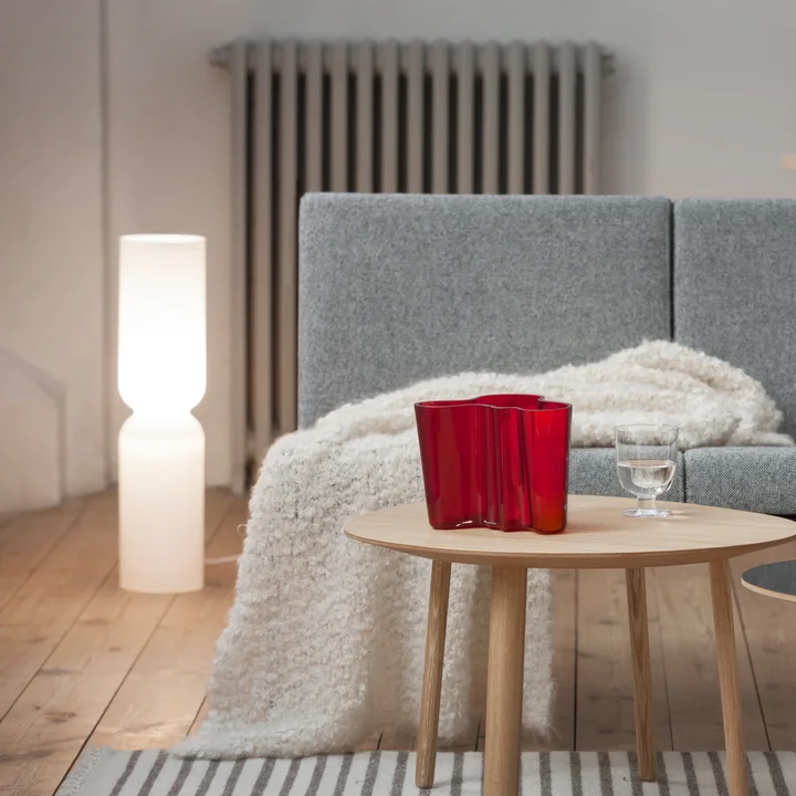 Iittala - Aalto Vase Savoy 120 mm, opalweiss
