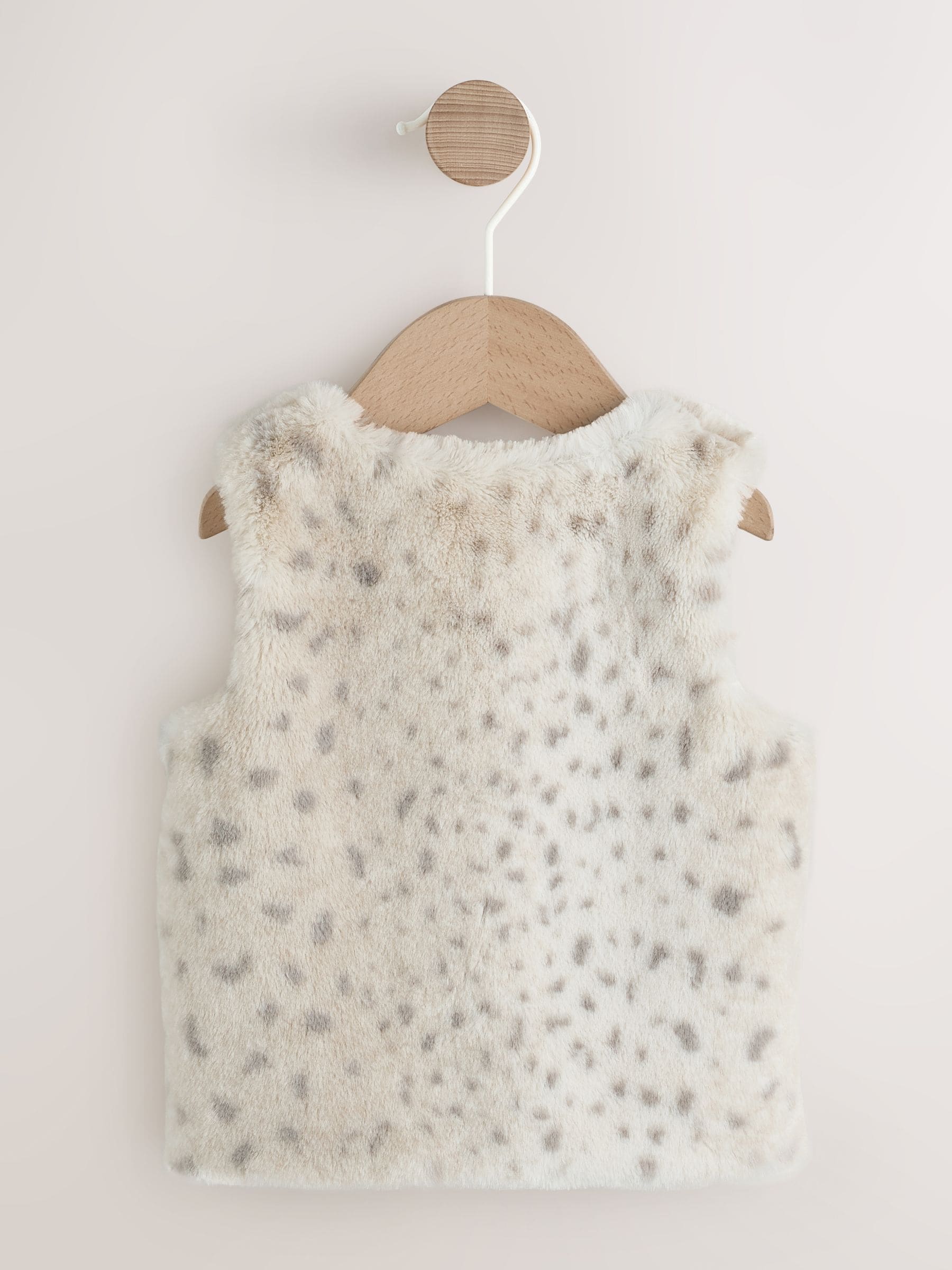 Luipaard - Babybodywarmer met print van imitatiebont (0mnd -3jr)