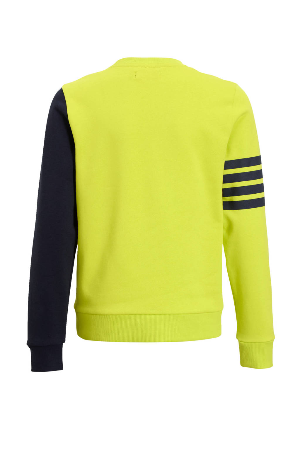 Orange Stars sweater Rio met printopdruk geel
