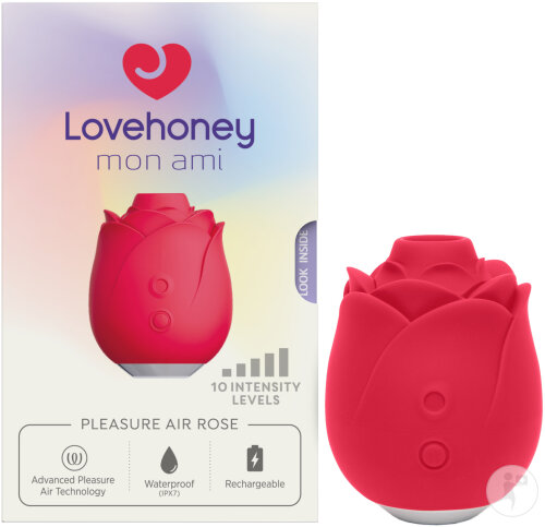 Lovehoney Mon Ami Vibromasseur Pleasure Air Rose Lovehoney 1 Pièce