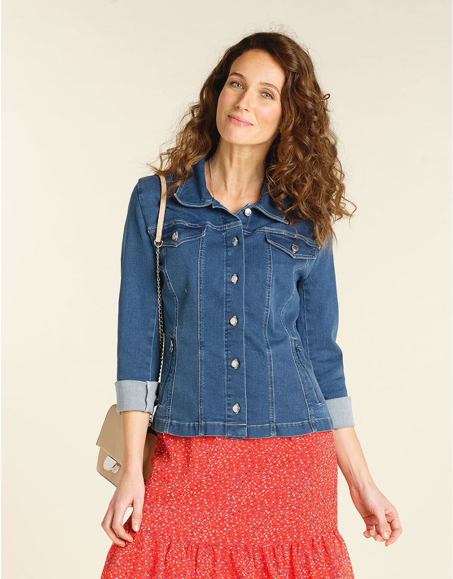 Veste en jean stretch