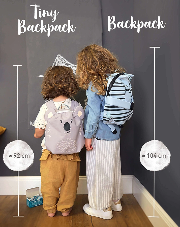 Kinderrucksack ABOUT FRIENDS TINY – KOALA (20x24x9) in grau