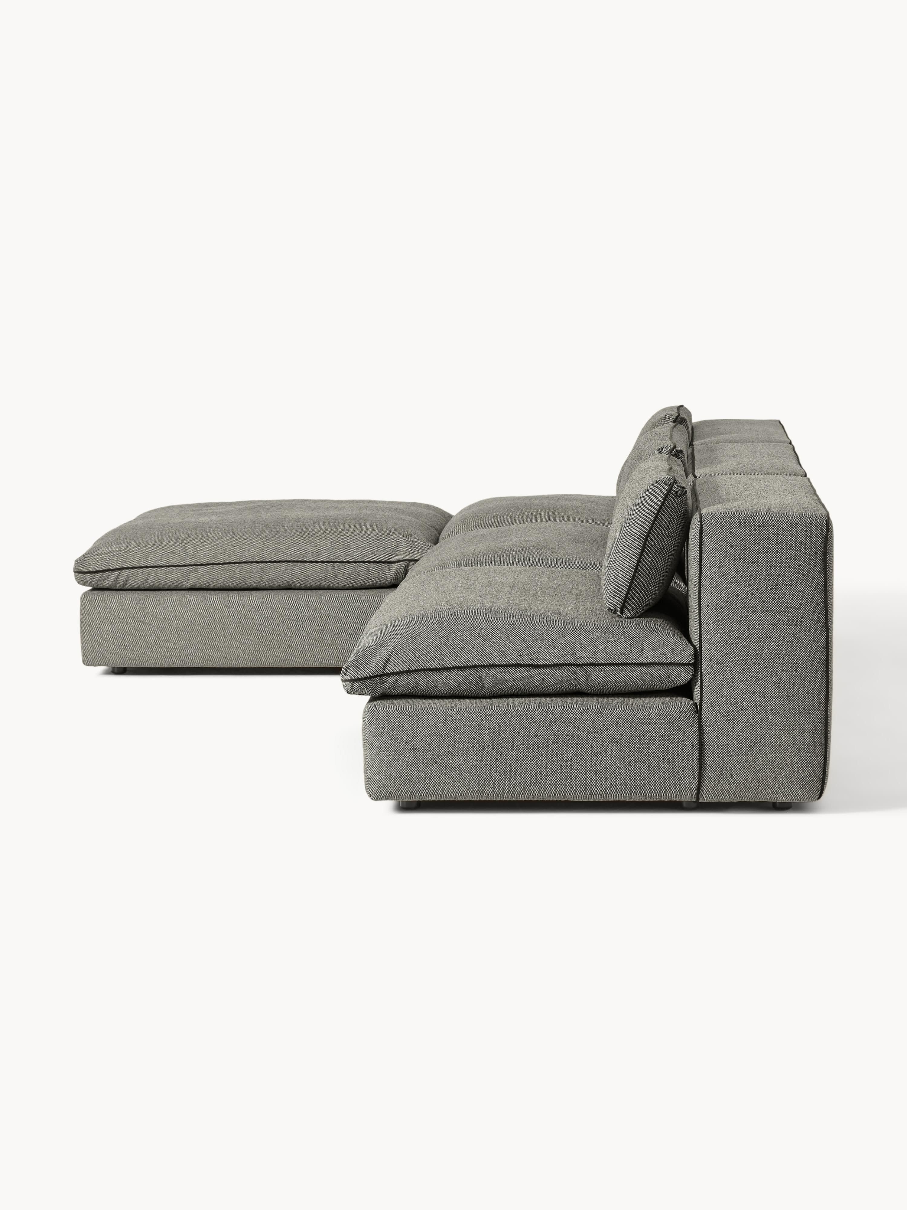 Modulaire bank Felix met poef (links/rechts)