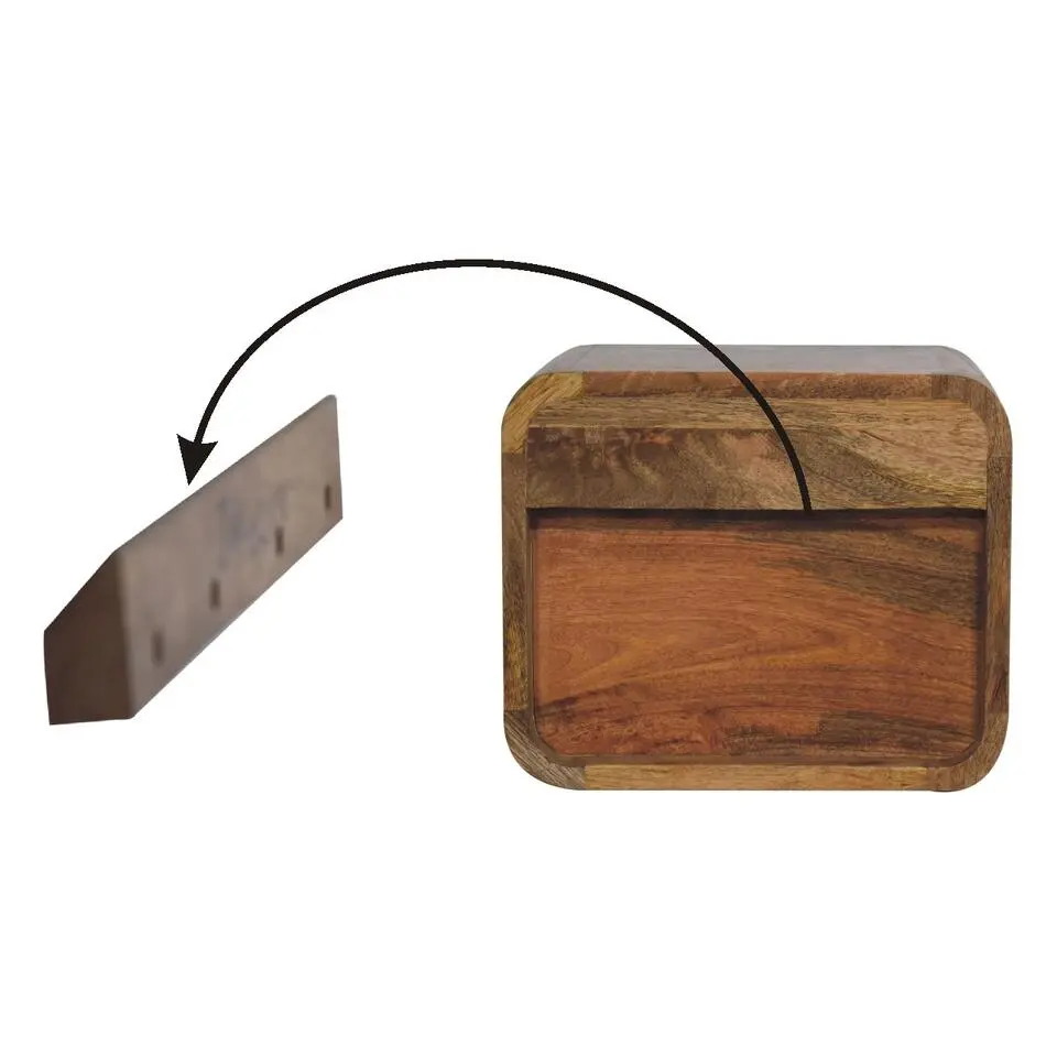 Artisan Furniture Massief Houten Eiken Nachtkastje