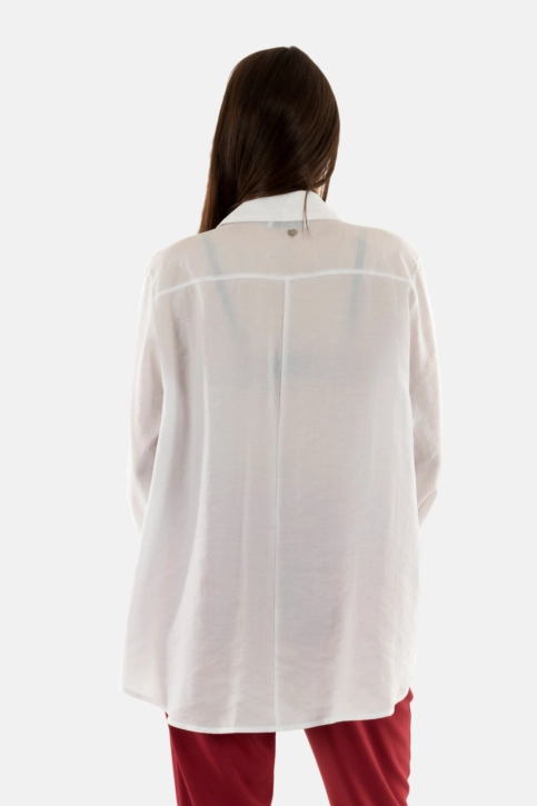 Chemisier please c0tt 1100 bianco