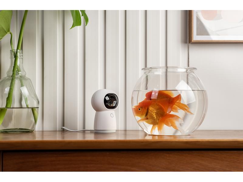 Aqara Motorisierte Netzwerkkamera mit Zigbee Gateway CH-H03 Zigbee WiFi Kamera Hub G3 mit Gesichts- und Gestenerkennung