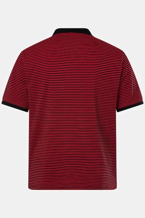 Poloshirt, Halbarm, Piqué, Ringel, bis 8 XL