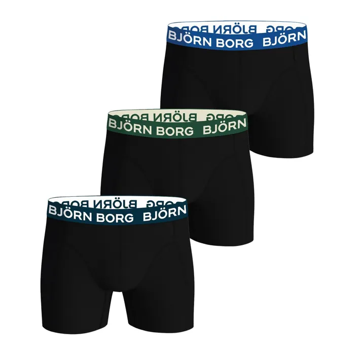 Bjorn Borg Björn Borg Cotton Stretch Boxershorts Heren (3-pack)