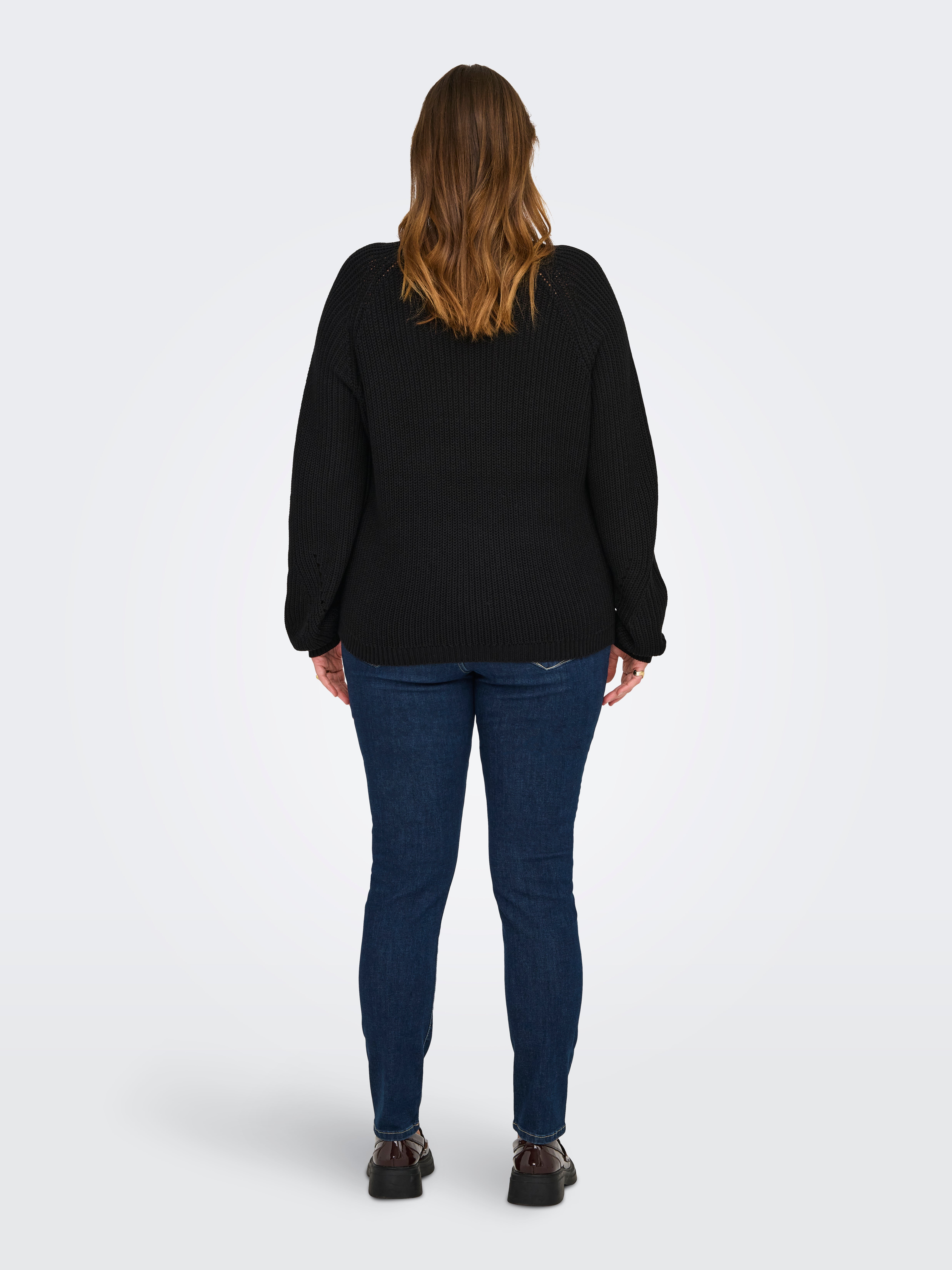 CARMAGA Strickpullover Black
