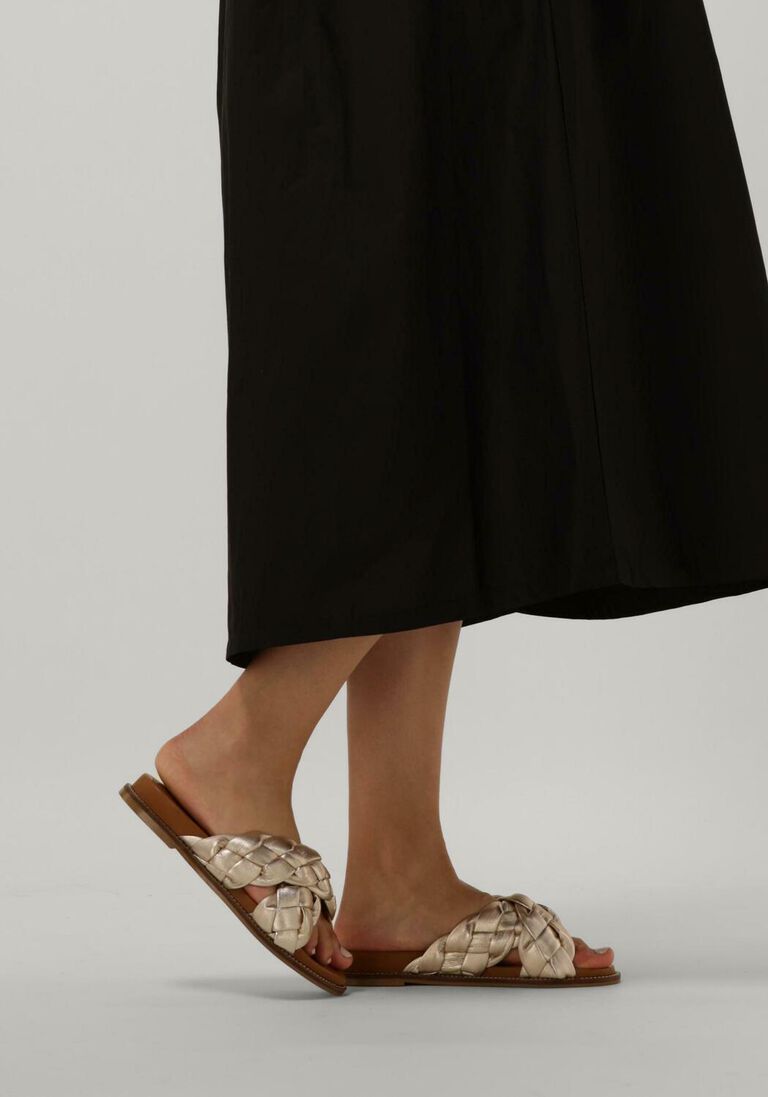 NOTRE-V gouden notre-v slippers 906009