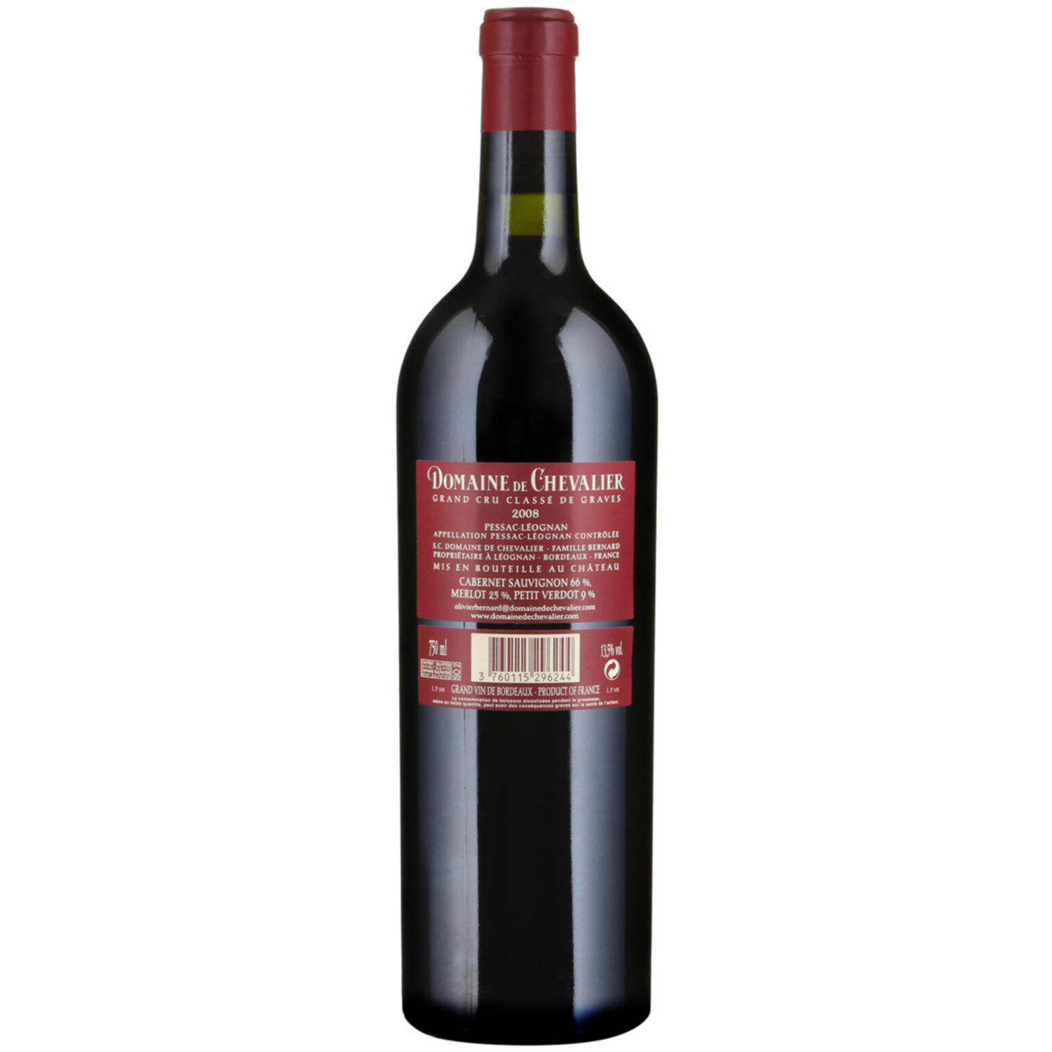 Pessac-Léognan AOC Grand Cru Classé de Graves Domaine de Chevalier -75cl