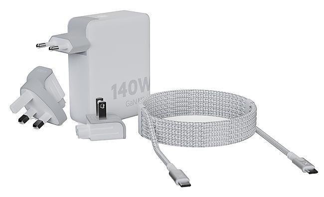 XTORM - PRISE 220V TRAVEL CHARGER +USB-C PD 140W