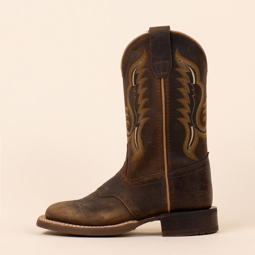 Old West BSC1845 rijlaarsjes kind Bruin