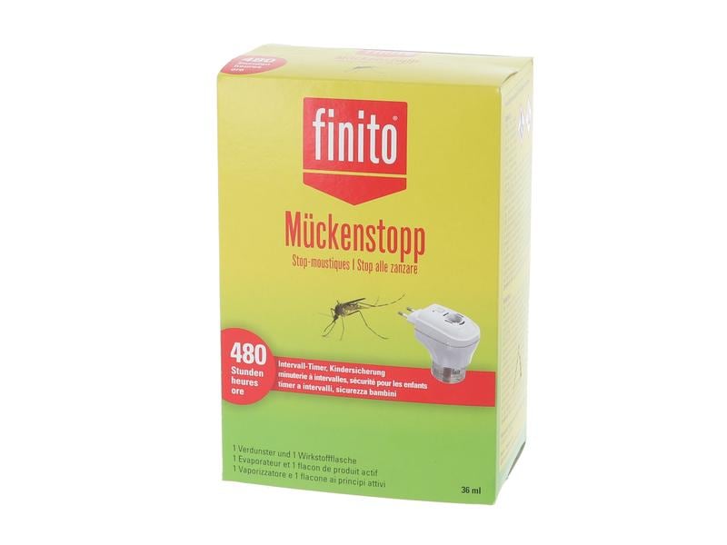 finito Mückenstopp Set Stecker & Flasche 36 ml Set Intervall-Timer/Flüssigkeit