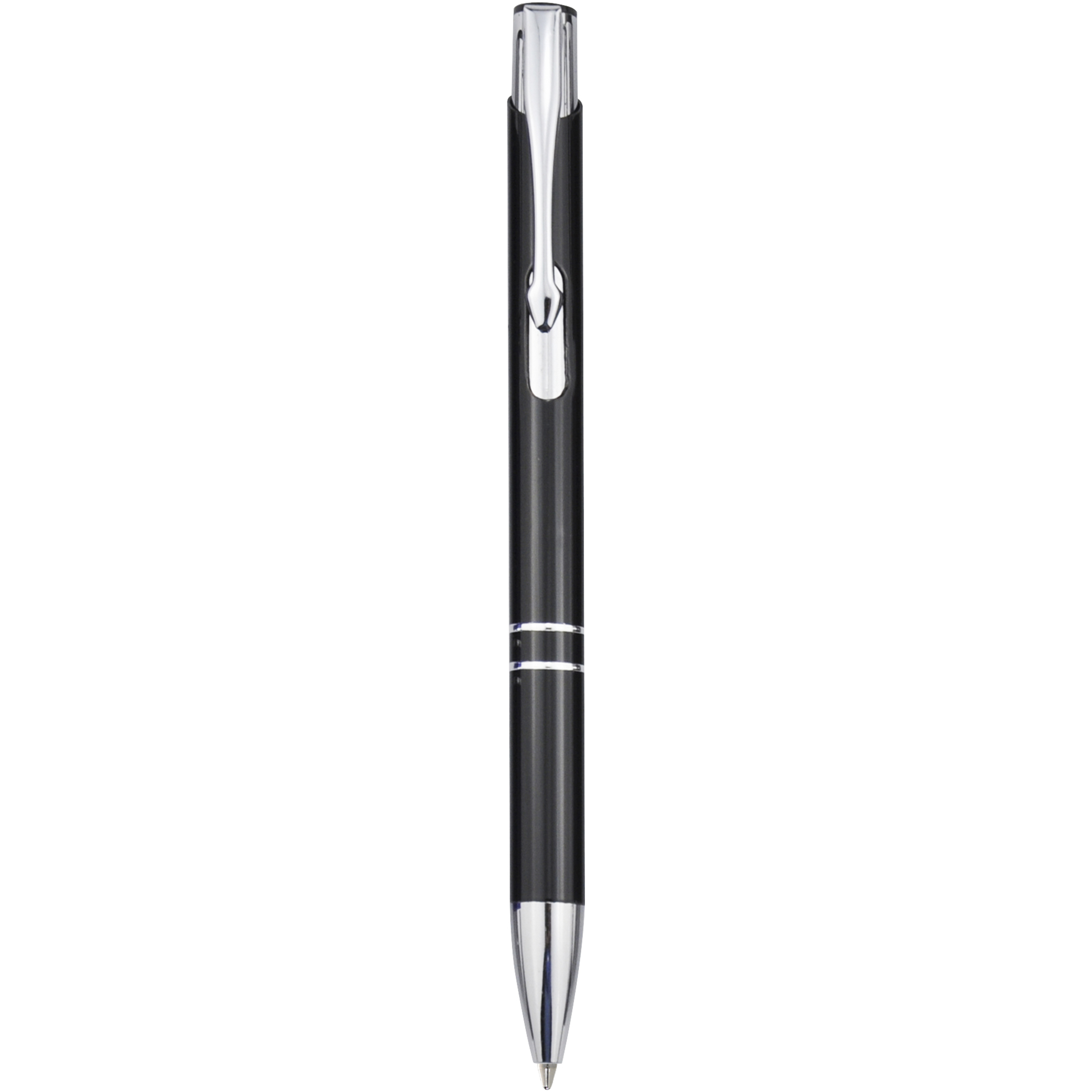 EgotierPro 107440 - Stylo bille rétractable en aluminium Moneta