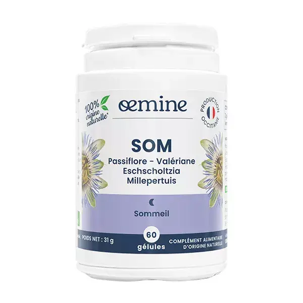 Oemine Som Valeriana 60 cápsulas