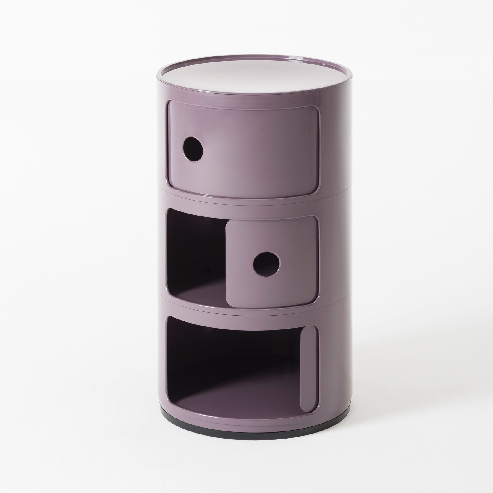 Kartell Componibili Kast Ã 32 cm - 3 Modules - Violet