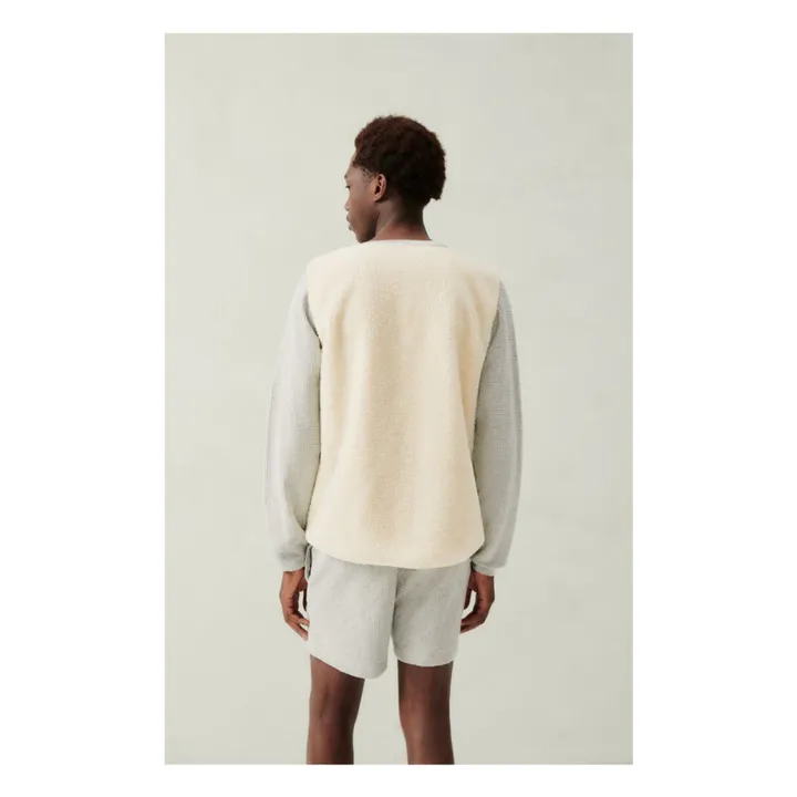 American Vintage Veste Sans Manches Hoktown | Ecru