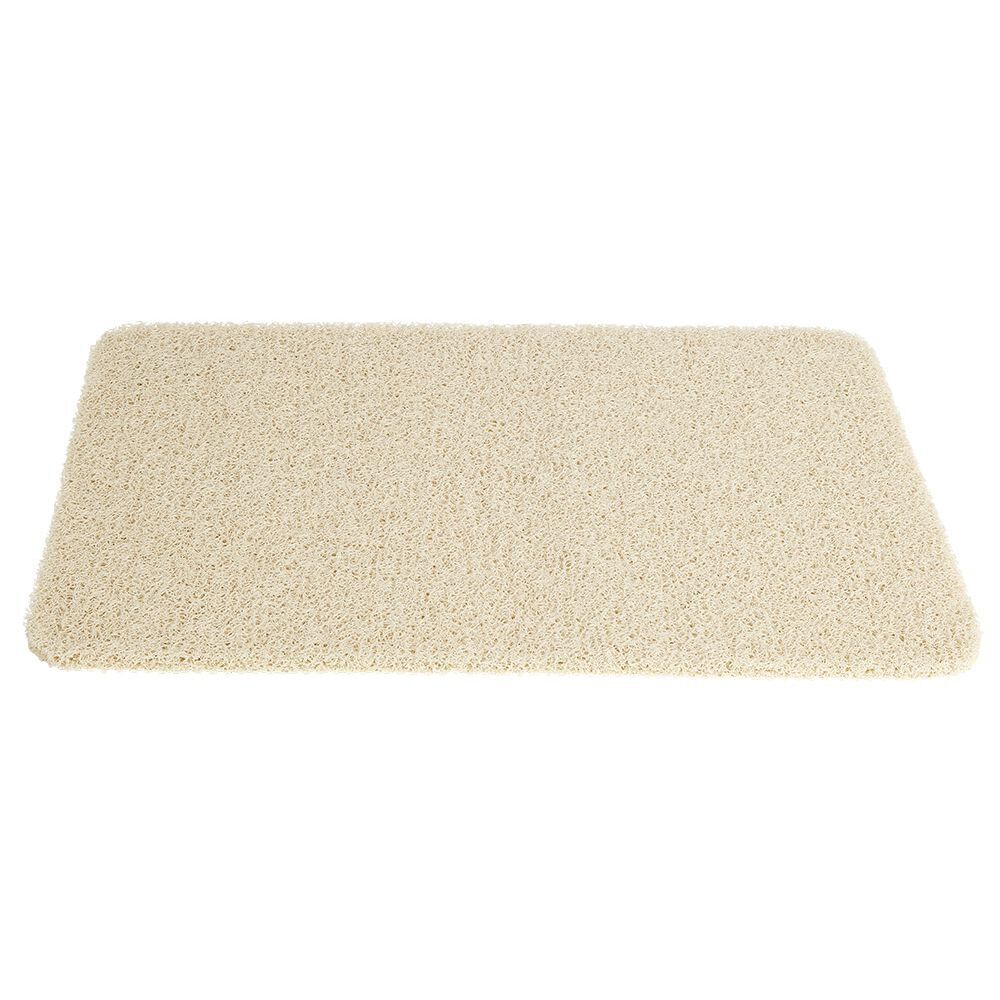 Tapis de douche anti-dérapant 60x40cm beige
