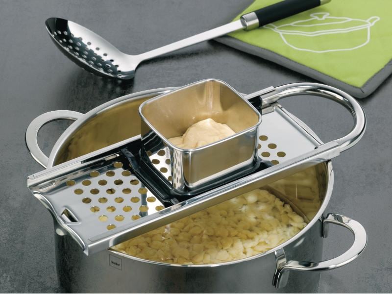 Kela Spätzlehobel Emma Kurze Spätzle, Silber Spätzlesieb