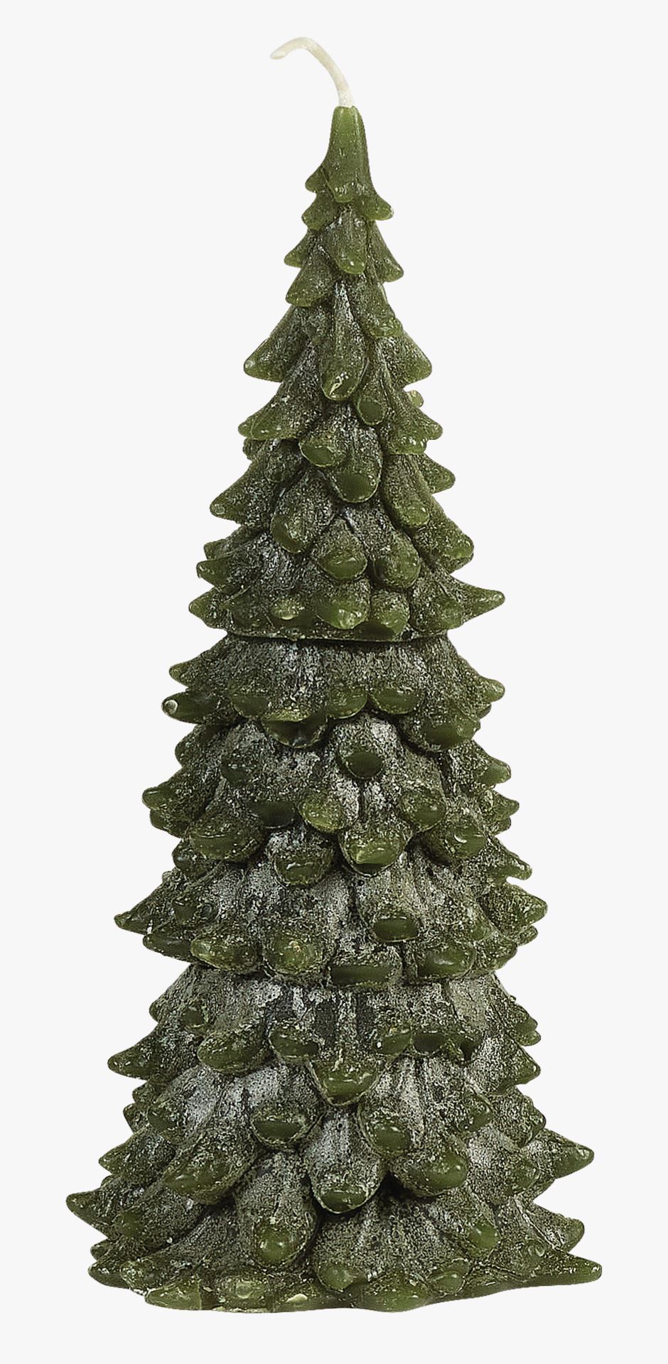 Dekorlys grønn - 10,3x22,5 cm