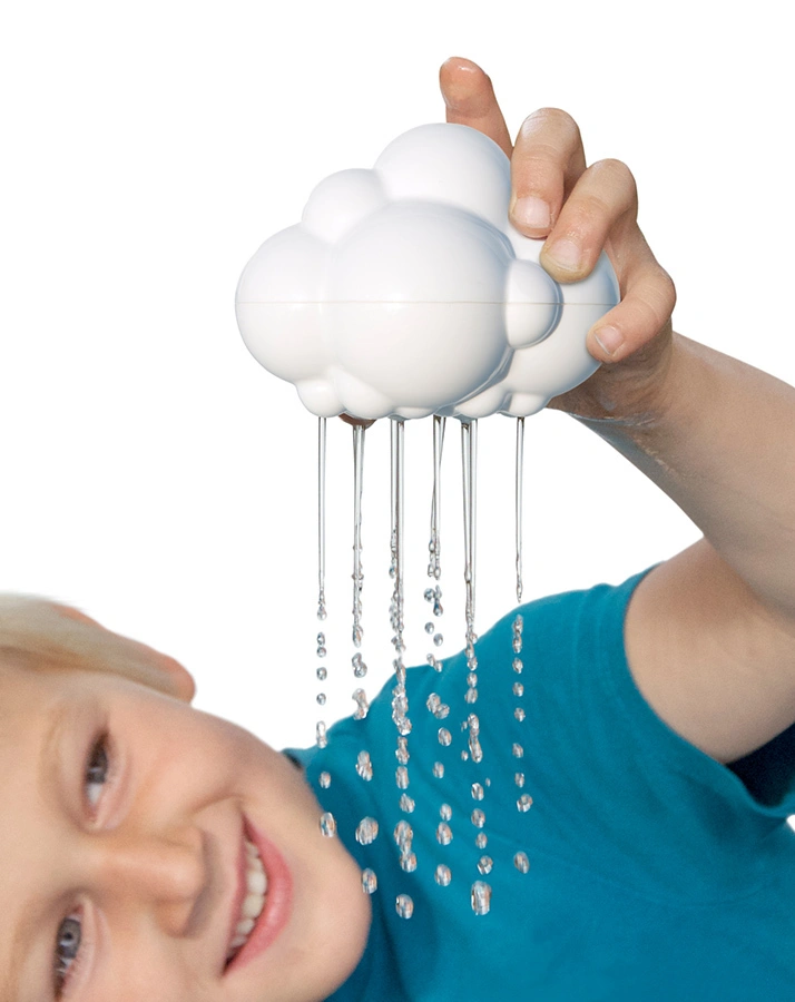 Wasserspiel PLUÏ in weiß