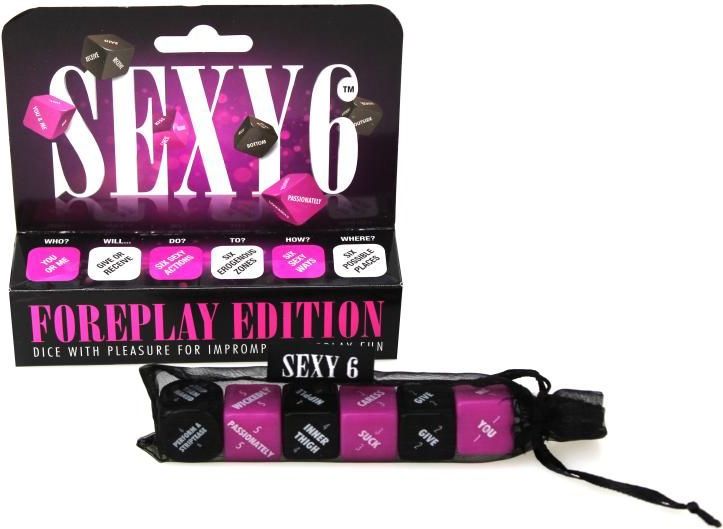 Adult Games Sexy 6 Dice - Sexy Voorspel Dobbelstenen multicolor