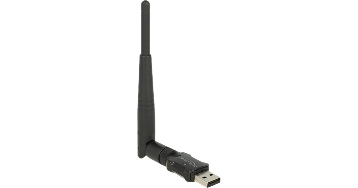 DeLOCKUSB 2.0 Dual Band WLAN Stick wlan adapter  (Zwart)