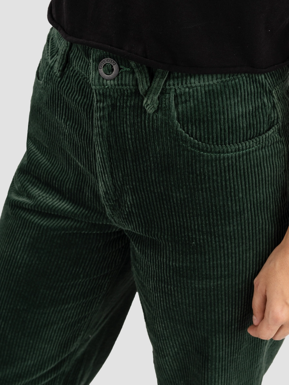 Volcom Weellow Cord Pants dark pine