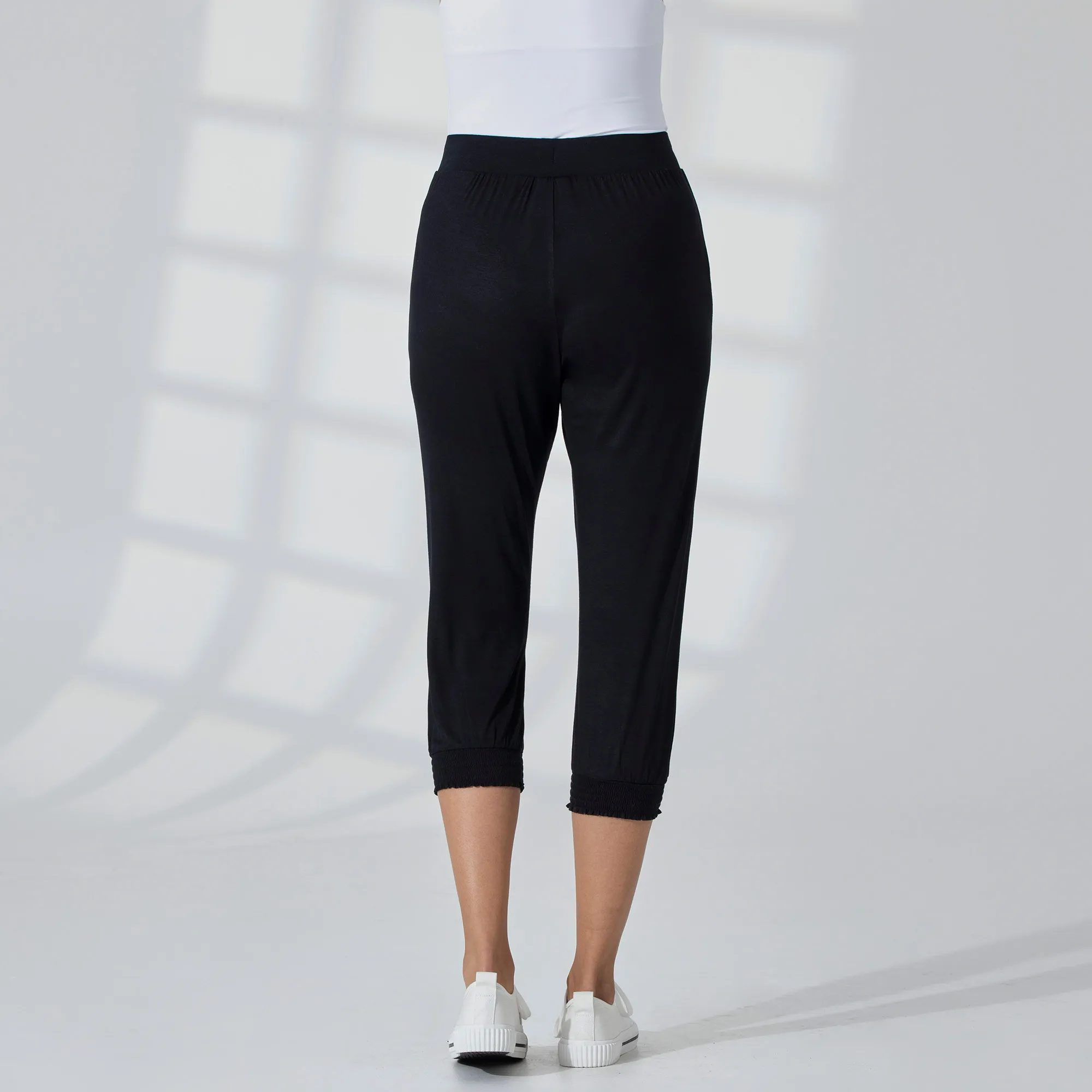 Damen-Haremhose mit Bindebändern