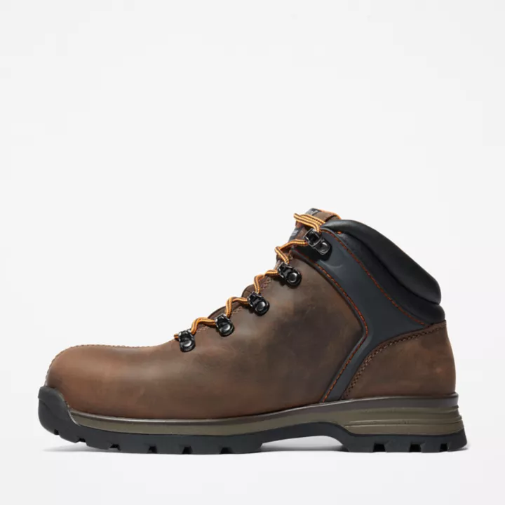 Bottine de travail à embout de sécurité Splitrock XT Timberland PRO pour homme en marron