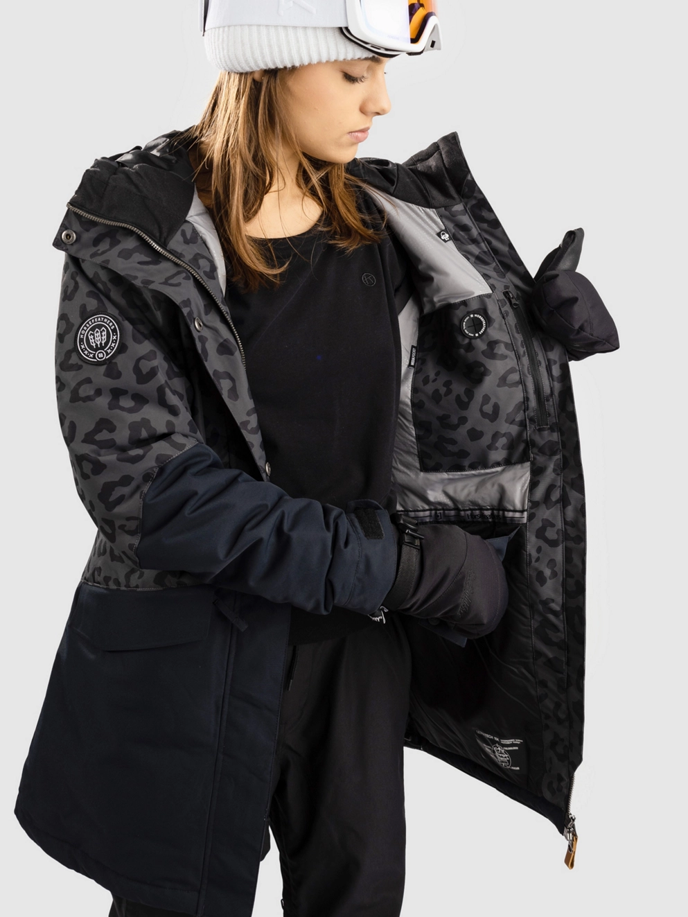 Horsefeathers Pola II Jacket cheetah