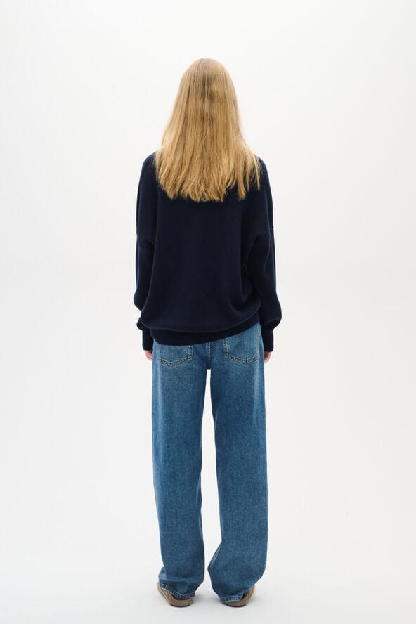 InWear FosterIW V-neck Marine blue