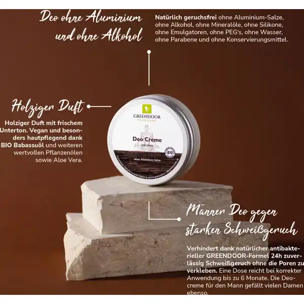 Deo Creme for men