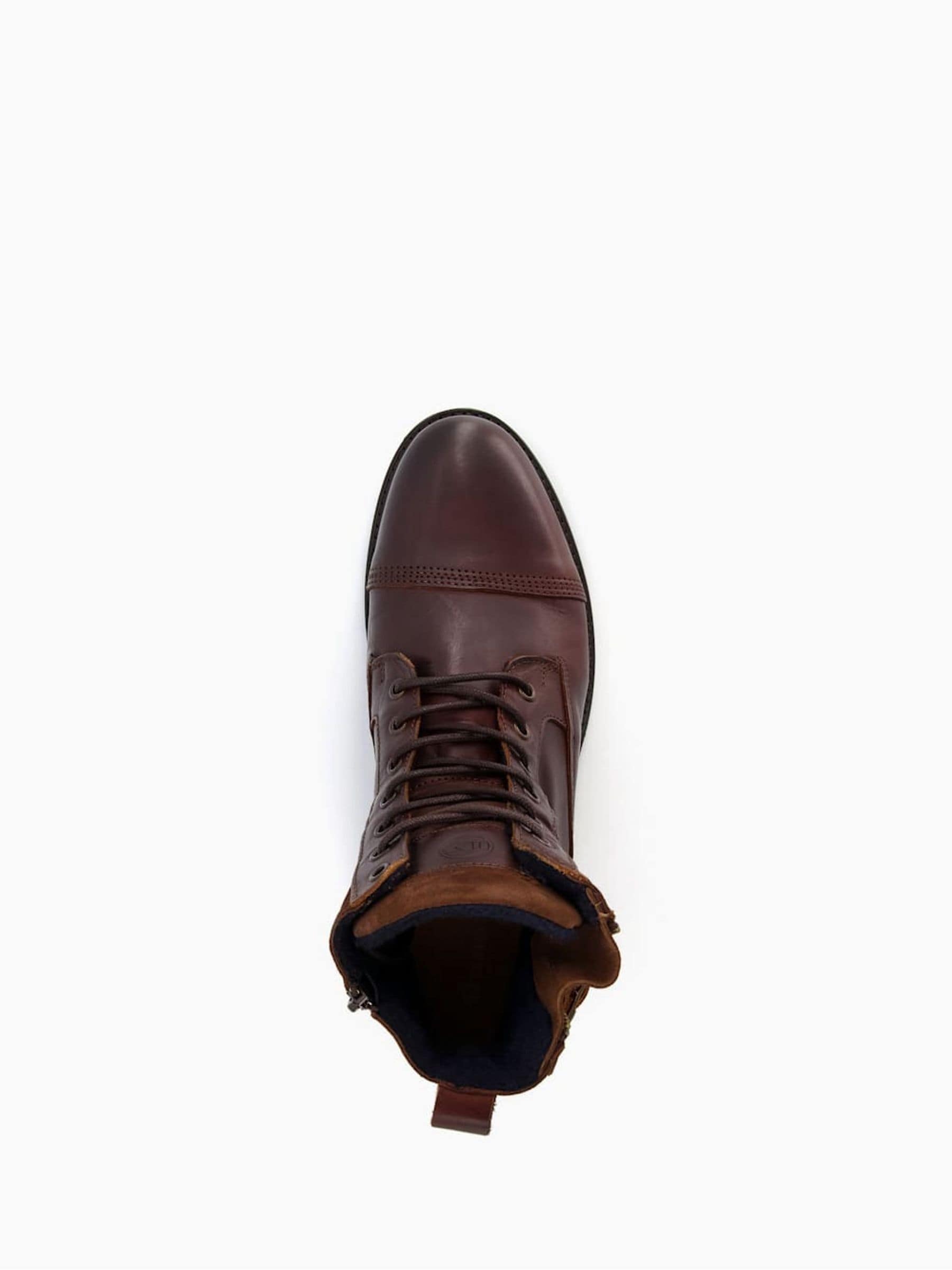 Bruin - Dune London casual Call enkellaarzen met gespdetail