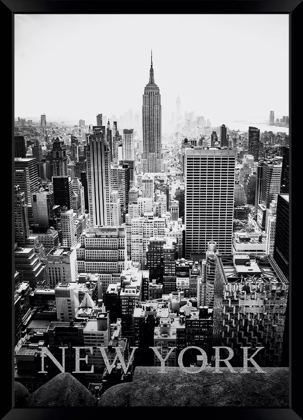 Wandbild 50 x 70 cm New York Glitter I